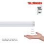 Přisazená - TF 203004TF TELEFUNKEN svítidlo pod skříňku s čidlem, 80 cm, 11 W, 1050 lm, stříbrná - BRILONER - foto 5