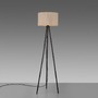 Stojací lampy - LD 14894-39 stojací svítidlo béžové pískové stínidlo s vypínačem do obývacího pokoje - JUST LIGHT - foto 5