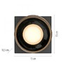 Dekorativní - PN 6162-18 RIKA LED stropní svítidlo 1 ramenné stmívatelné vypínačem SimplyDim 3000K - PAUL NEUHAUS - foto 5