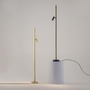Stojací lampy - M MOD395FL-L28BS3K Stojací lampa Thin 3000K 14W teplá bílá mosaz hliník stmívatelná - MAYTONI - foto 5
