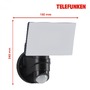 Reflektory - TF 304305TF TELEFUNKEN LED venkovní svítidlo 24 cm 16W 1600lm černá - BRILONER - foto 5