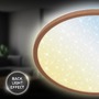Kruhová - BRILO 7655014 Slim svítidlo LED panel pr.37,5 cm - 22W, 3000lm, dálkový ovladač, stmívatelné, kávová - BRILO - foto 5