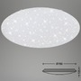 Kruhová - BRILO 3318016 LED stropní svítidlo hvězdné nebe, CCT, noční světlo, dálkový ovladač, stmívatelné (starý kód: BRILO 3318-016) - BRILO - foto 5