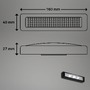 Přisazená - BRI 2689-035 LED Lero Indoor 16 cm 3x0,06W 5lm černá - BRILONER - foto 5