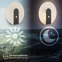 Nepřímé osvětlení - BRI 3889015 Taro nástěnné svítidlo - 2,5W, 100lm, bezdrátové, LED, s pohybové čidlo, černá - BRILONER - foto 5