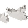 Lišty a příslušenství IVELA - IMPR 710093 Deko-Light kolejnicový systém 3-fázový 230V D Line krycí panel T-spojka bílá RAL 9016 99 mm - foto 5