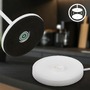 Stolní lampy dekorační - BRILO 7504016 Serina Mini LED stolní lampička bezdrátová IP44, stmívatelné, s nabíjecí základnou, bílé - BRILO - foto 5