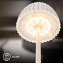 Stojací lampy - BRI 1625016 Loca stojanová lampa - 8W, 800lm, LED, dotykový vypínač, stmívatelná, teplá bílá, starobílá - BRILONER - foto 5