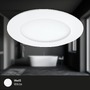 Kruhová - BRI 7284-036 3ks sada LED vestavné svítidlo, pr. 12 cm, 6,4 W, bílé - BRILONER - foto 5