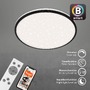 Kruhová - BRILO 3065-015 Hvězdné nebe CCT LED stropní svítidlo, pr. 49 cm, 42 W, 4500 lm, černá - BRILO - foto 5