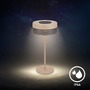 Stolní lampy dekorační - BRILO 7576011 Booha stolní lampa - 2,5W, 300lm, bezdrátová, IP44, LED, stmívatelná, teplá bílá, béžová/antracit - BRILO - foto 5