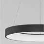 Kruhová - NV 9453451 Závěsné svítidlo RANDO THIN černý hliník a akryl LED 50W 230V 4000K IP20 stmívatelné - NOVA LUCE - foto 5