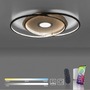 Downlight - PN 8381-78 Q-AMIRA LED stropní svítidlo v dekoru dřeva a oceli s nastavitelnou barvou světla stmívatelné Smart Home ZigBee 2700-5000K - PAUL NEUHAUS - foto 5