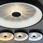 Kruhová - LD 14384-18 VERTIGO LED stropní svítidlo černá 50x50 kruhové křišťálový efekt stmívatelné CCT 2700-5000K - LEUCHTEN DIREKT / JUST LIGHT - foto 5