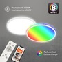 Kruhová - BRILO 7494-016 B smart RGB/W-svítidlo LED panel, pr. 42 cm, 22 W, 2700 lm, bílé - BRILO - foto 5
