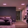 Hranatá - PH 8721103044570 Hue Surimu přisazený LED panel SQ (čtverec) 30x30cm, 2200-6500K RGB - PHILIPS - foto 5
