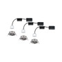 Koupelnová - P 94295 LED vestavné svítidlo Nova mini výklopné 3x4W 2.700K kov kartáčovaný 230V - PAULMANN - foto 5