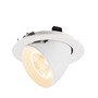 Kruhová - LA 1009713 NUMINOS® GIMBLE L Stropní vestavné svítidlo, 2700 K, 20°, IP20, kulaté, bílé - BIG WHITE (SLV) - foto 5
