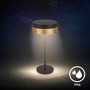 Stolní lampy dekorační - BRILO 7576015 Booha stolní lampa - 2,5W, 300lm, bezdrátová, IP44, LED, stmívatelná, teplá bílá, černá/zlatá - BRILO - foto 5