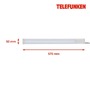 Přisazená - TF 203804TF TELEFUNKEN LED skříňkové svítidlo 57,5 cm 10W 1100lm stříbrná - BRILONER - foto 5