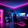 Dekorační - BRILO 2322480 COB LED pásek 3m, dálkový ovladač, RGB IC dynamické barvy, bílý - BRILO - foto 5