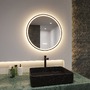 K zrcadlu - P 71088 LED zrcadlo s osvětlením Mirra IP44 CCT 230V 11,5W stmívatelné černá/zrcadlo - PAULMANN - foto 5
