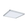 Hranatá - P 70994 LED Panel Atria Shine hranaté 293x293mm 3000K matný chrom - PAULMANN - foto 5