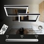 Hranatá - BRILO 3753015 RGB CCT LED stropní svítidlo, 64 cm, 40 W, 3600 lm, černá (starý kód: BRILO 3753-015) - BRILO - foto 5