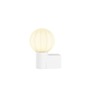 Dekorativní - LA 1008105 VARYT nástěnné světlo pro povrchovou montáž, kulaté, 1x max. 6W, E14, bílé - BIG WHITE (SLV) - foto 5