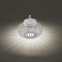 Na stůl - LD 19303-16 AKUBA LED stolní lampa průměr 25cm bílé na baterie USB IP44 stmívatelné dotykem 2700K - JUST LIGHT - foto 5