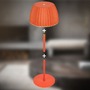 Stolní lampy dekorační - BRILO 7553012 Nabíjecí stolní lampa Riffle - 36,5 cm, 2W, 200lm, IP44, bezdrátová, LED, stmívatelná, dotykový vypínač, oranžová - BRILO - foto 5
