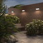 Nástěnná - M O436WL-L20GF3K Nástěnné svítidlo Brick 3000K 20W teplá bílá 1600lm černý hliník IP54  - MAYTONI - foto 5