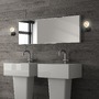 Koupelnová - BRILO 2115015 Nástěnné svítidlo 10 cm 1x E27 max. 10 W černá - BRILO - foto 5