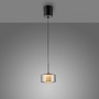 Subtilní - PN 2112-18 Závěsné svítidlo LED RIKA 1 ramenné černá nastavitelná výška Comfort Lift SimplyDim 3000K - PAUL NEUHAUS - foto 5