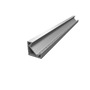 Al profily rohové - LA 1004889 GRAZIA 10 EDGE 2 m alu - BIG WHITE (SLV) - foto 5