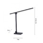 Stolní lampy pracovní - PN 4407-18 PURE GRAFO LED stolní lampa, černá, nastavitelná, stmívatelná 3000K - PAUL NEUHAUS - foto 5