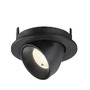 Kruhová - LA 1009418 NUMINOS® GIMBLE S Stropní vestavné svítidlo, 4000 K, 40°, IP20, kulaté, černé - BIG WHITE (SLV) - foto 5
