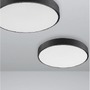 Kruhová - NV 9001531 Stropní svítidlo HADON černý hliník matný bílý akrylový difuzor LED 24W 230V 3000K IP20 - NOVA LUCE - foto 5