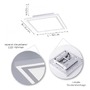 LED panely - LD 14850-16 EDGING LED panel svítidlo, stropní svítidlo, bílé, stmívatelné, CCT nastavení teploty barvy 3000-5000K - LEUCHTEN DIREKT / JUST LIGHT - foto 5