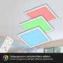 Hranatá - BRILO 7151-016 RGB svítidlo LED panel, 29,5 cm, 1800 lm, bílé - BRILO - foto 5