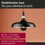 Kónická - P 78481 Závěsné svítidlo Juna E27 max. 20W černá mat/šampaň stmívatelné kov - PAULMANN - foto 5