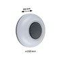 Nástěnná - P 94955 LED venkovní nástěnné svítidlo Aureva IP65 kruhové 220mm 2200 - 4000K 20,5W 230V antracit/bílá polykarbonát - PAULMANN - foto 5