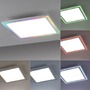 Hranatá - LD 14900-16 EDGING LED stropní svítidlo 40x40, bílá, ploché Rainbow RGB, dálkový ovladač RGB+2700-6000K - LEUCHTEN DIREKT / JUST LIGHT - foto 5