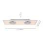 Ventilátory - LD 14643-16 Zápustný ventilátor FLAT-AIR LED - LEUCHTEN DIREKT / JUST LIGHT - foto 5