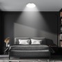 Kruhová - BRILO 3902012 Competo stropní svítidlo pr.24 cm - 12W, 1300lm, LED, neutrální bílá, matný nikl - BRILO - foto 5