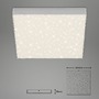 Hranatá - BRI 7078414 LED stropní svítidlo hvězdné nebe, 28,7 cm, 21 W, stříbrná (starý kód: BRI 7078-414) - BRILONER - foto 5