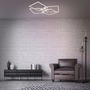Hranatá - BRI 3131-018 LED rám 72,4 cm 4x12W 1300lm chrom - BRILONER - foto 5
