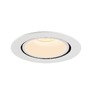 Kruhová - LA 1006039 NUMINOS® GIMBLE XL zápustné stropní svítidlo bílé 2700 K 20° - BIG WHITE (SLV) - foto 5