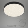 Kruhová - BRI 7074-415 LED stropní svítidlo hvězdné nebe, pr. 28,7 cm, 21 W, černá - BRILONER - foto 5