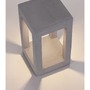 Sloupková - NV 9540215 Venkovní sloupkové svítidlo BEV šedý beton skleněný difuzor LED 5W 3000K 120-230V IP65 - NOVA LUCE - foto 5